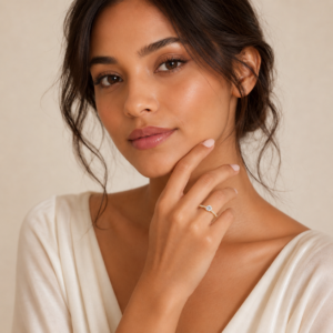 Radiant AD Gold Ring