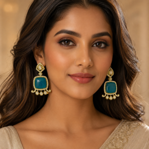Aurelia Teal AD Earrings