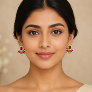 Aura Ruby AD Stud Earrings